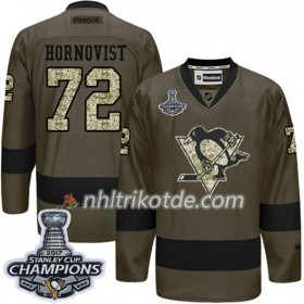 Pittsburgh Penguins Trikot Patric Hornqvist 72 Adidas 2017-2018 Camo Green 2017 Stanley Cup Champions Authentic - Herren